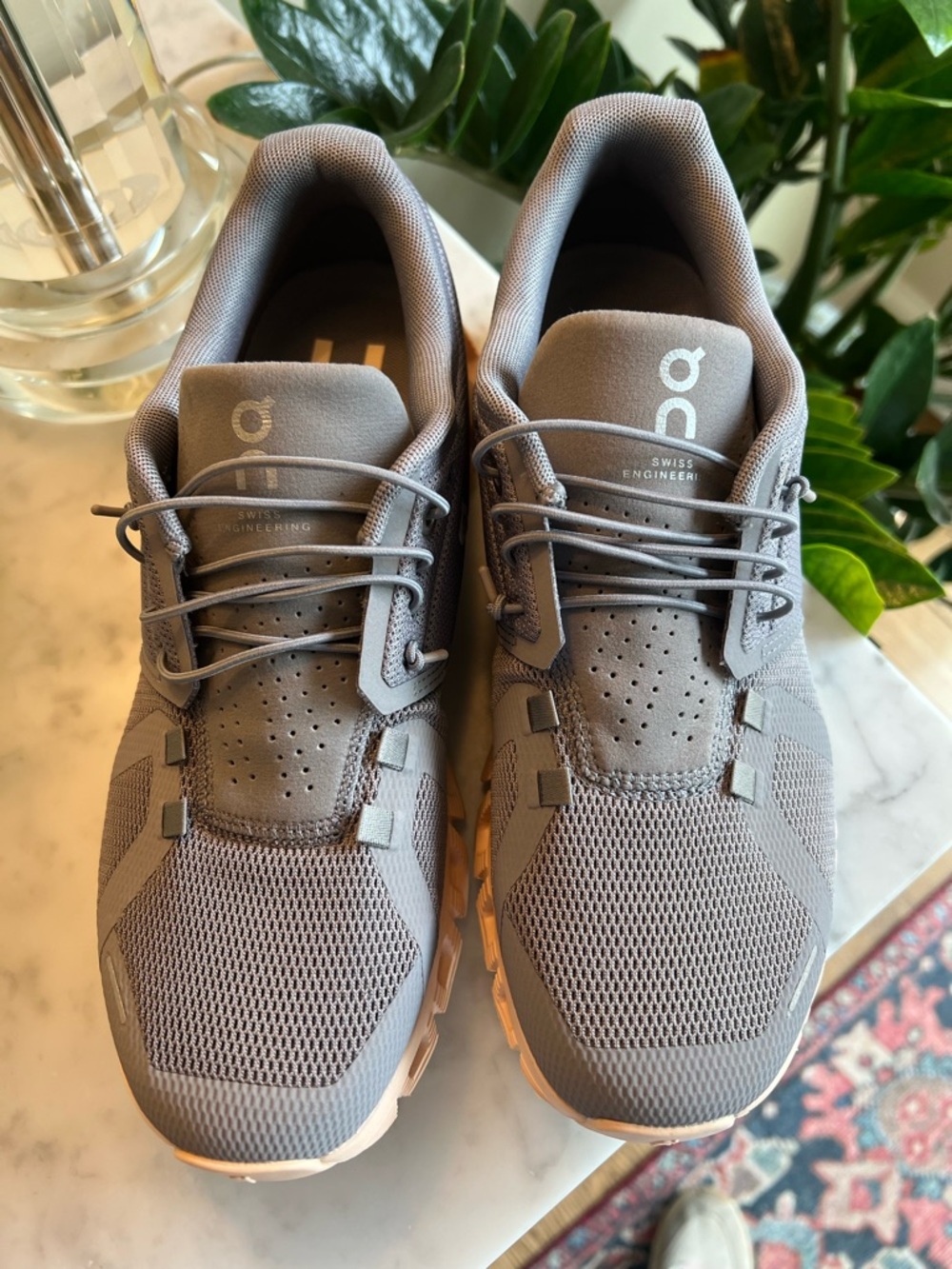 On Running Cloud 5 Women’s 8.5 Zinc Shell Grey - Picture 4 of 10
